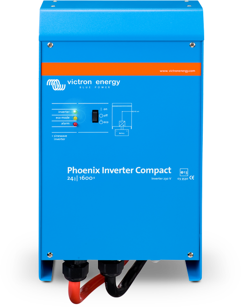 Phoenix Inverter Compact 12V/1600W 230V Pure Sine Wave Power Inverter for RVs, Boats, Camping & Off-Grid Power Supply