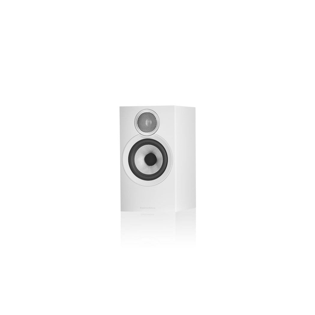 Bowers & Wilkins 607 S3 Bookshelf Speakers - Premium HiFi Stereo Sound for Home Audio, Music & Movies - Pair of Compact Speakers for Living Room, Home Theater & Studio Use