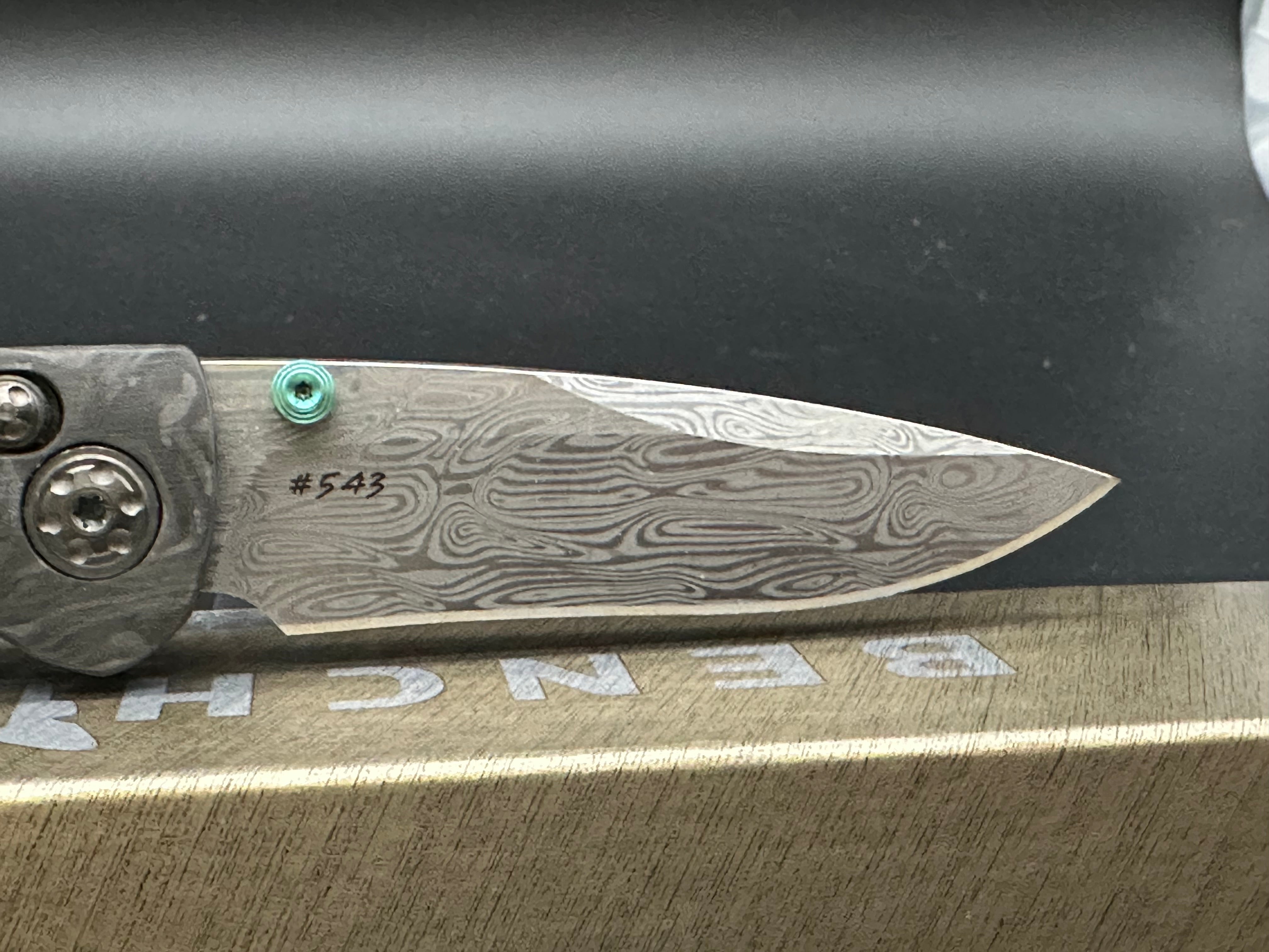 Benchmade Foray Gold Class Folding Knife - Premium EDC Pocket Knife for Outdoor, Camping, Hunting & Everyday Carry