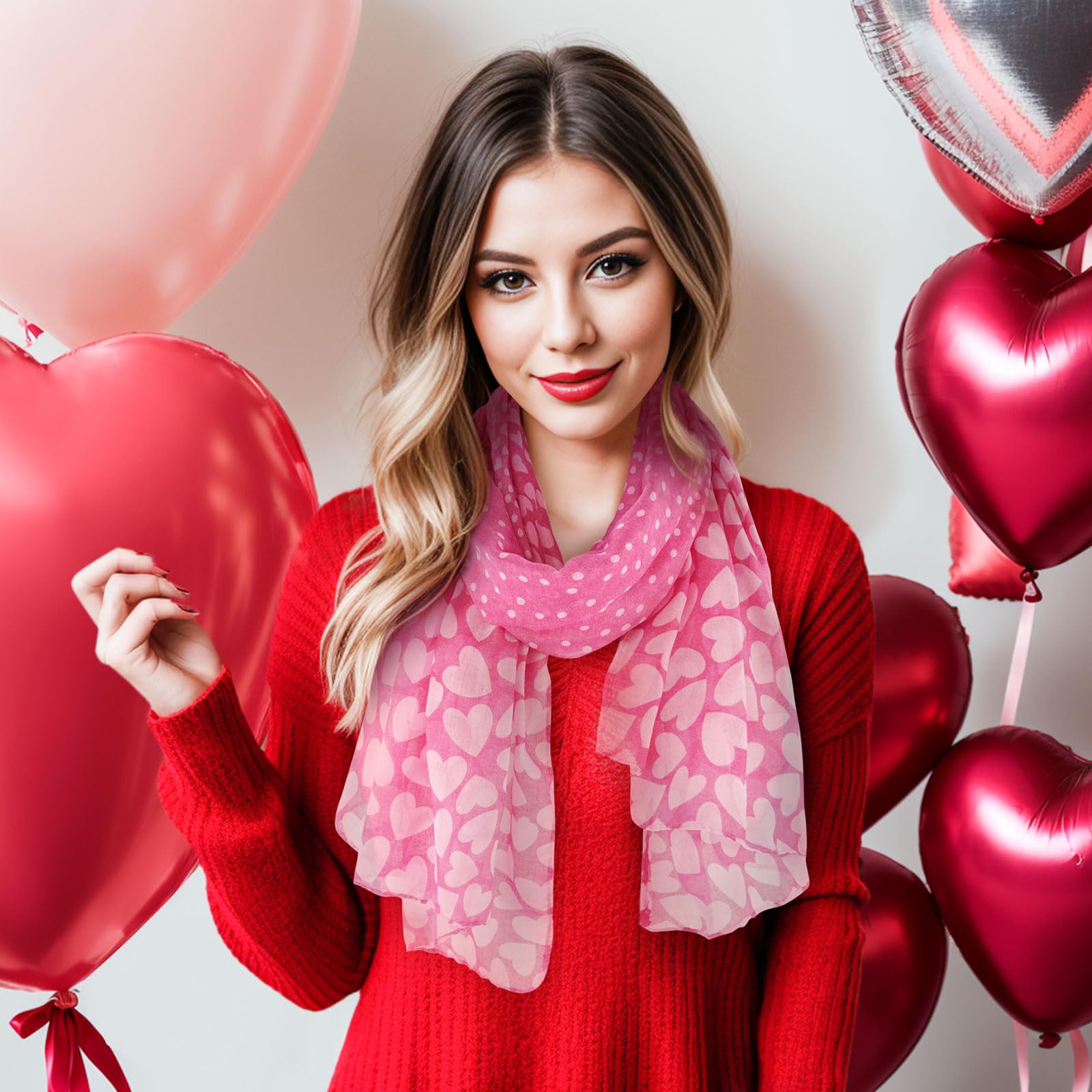 E-Clover Fashion Scarf for Women - Lightweight Soft Shawl Wrap - Perfect for Spring, Summer & Winter - Office, Travel & Special Occasion Accessory