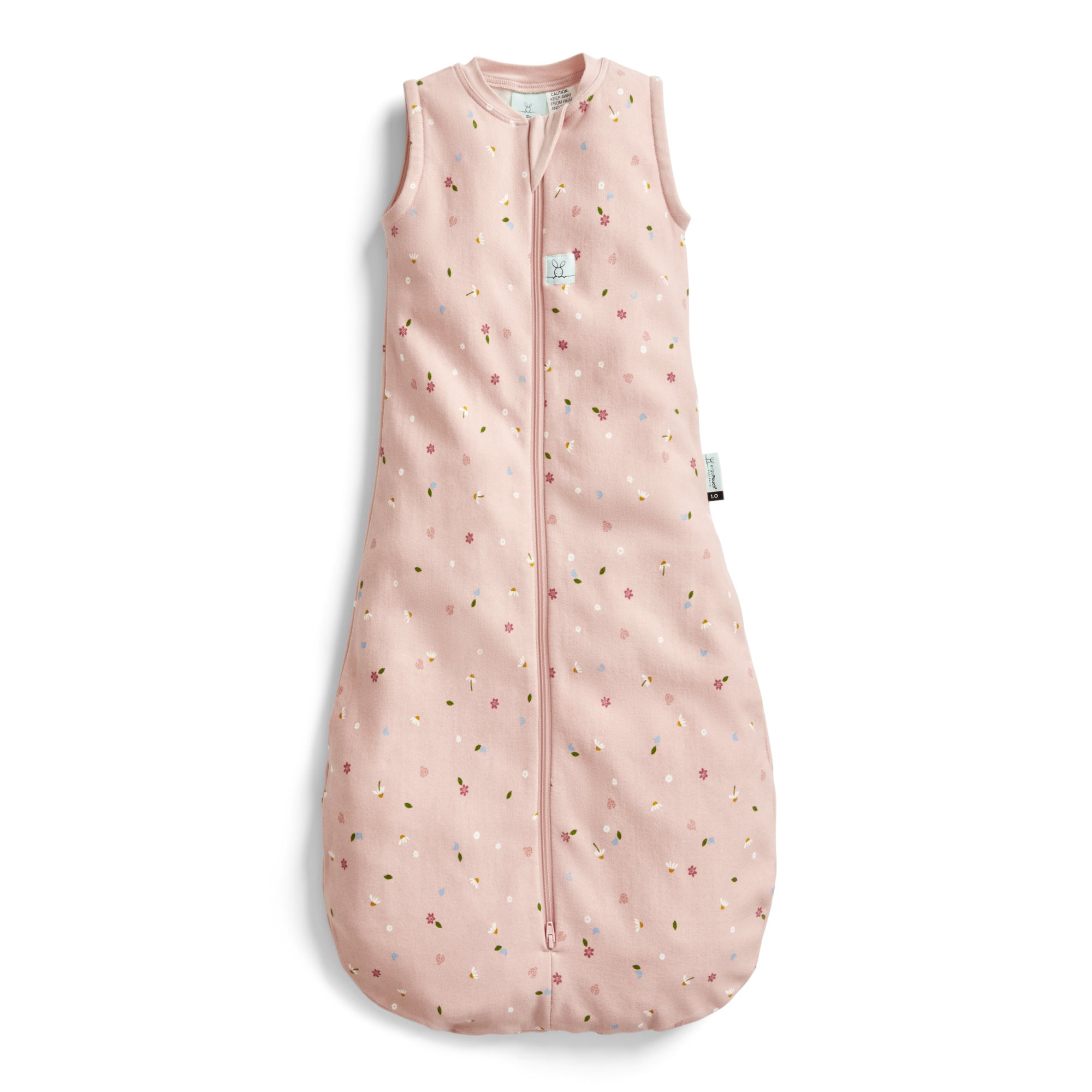 ErgoPouch TOG 1.0 Baby Sleeping Bag with Daisy Print - Soft & Breathable for Safe Infant Sleep | Perfect for Nursery, Daycare & Travel