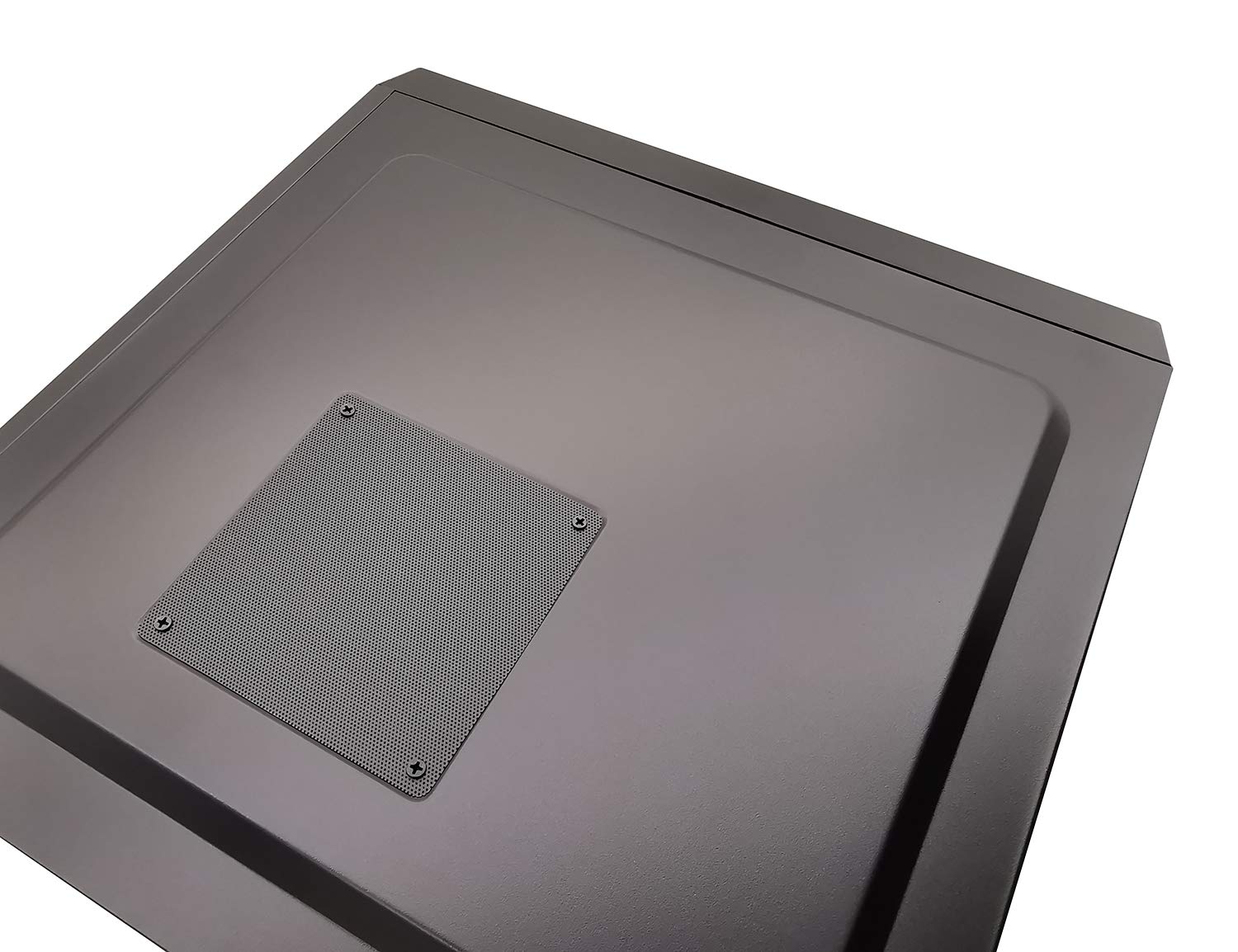 120mm PC Computer Case Fan Dust Filter Screen - Ultra Fine PVC Mesh Dustproof Cover with Screws (Black, 10 Pack) | Perfect for Gaming PC, Desktop Computer & Server Cooling System Protection