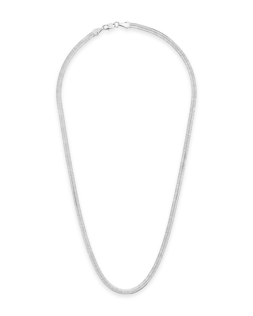 Elegant Herringbone Chain Necklace for Women - 14K Gold Plated Layering Necklace - Perfect for Daily Wear, Parties & Gifts