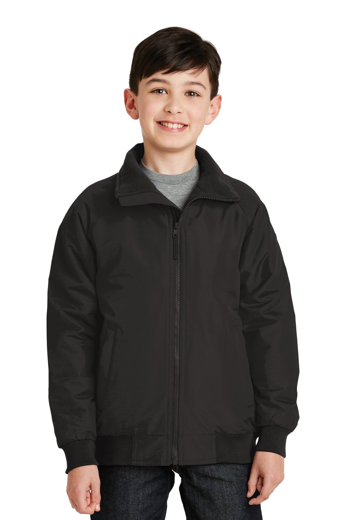 Port Authority Boys' Charger Jacket - Water-Resistant School Jacket for Kids - Lightweight & Durable Outerwear for Playground, School & Outdoor Activities