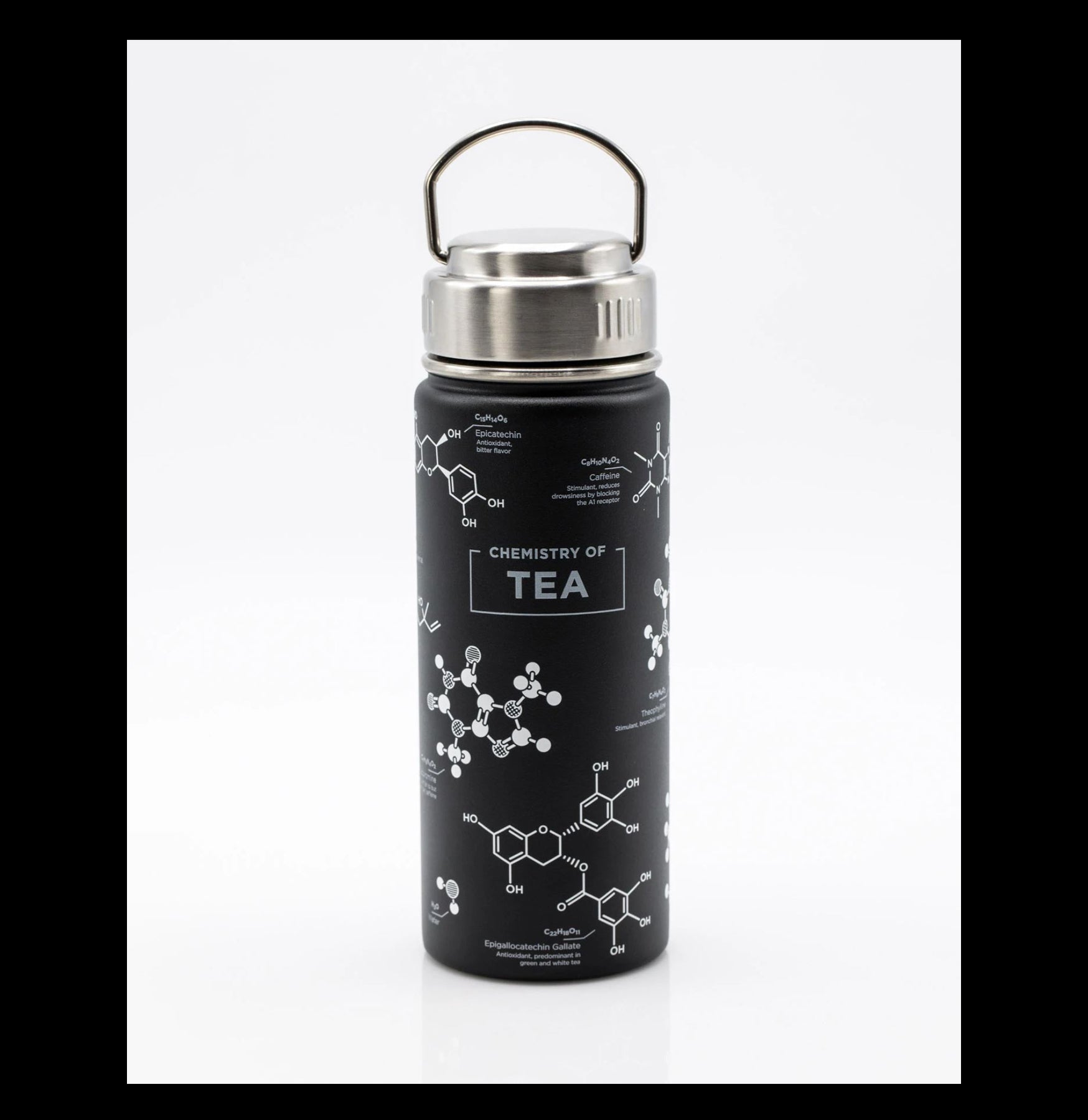 Premium Stainless Steel Vacuum Insulated Tea Thermos - Keeps Drinks Hot/Cold for 24 Hours - Perfect for Office, Travel & Outdoor Adventures