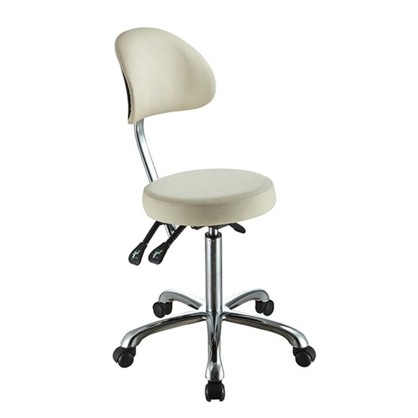 Professional Adjustable Beautician & Salon Stool 1025B - Ergonomic Hydraulic Hairdressing Chair for Barber Shops, Salons & Home Use
