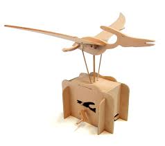 DIY Pteranodon Wooden Model Kit - 3D Puzzle Flying Dinosaur for Adults & Kids - STEM Educational Toy for Home Decoration & Science Projects