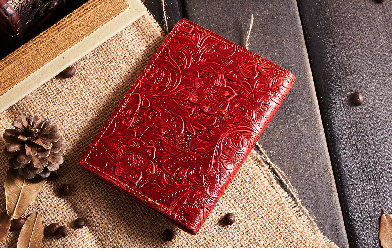 Premium Unisex Dual Fold Passport Holder - RFID Blocking Travel Wallet for Men & Women - Perfect for International Flights, Business Trips & Vacations