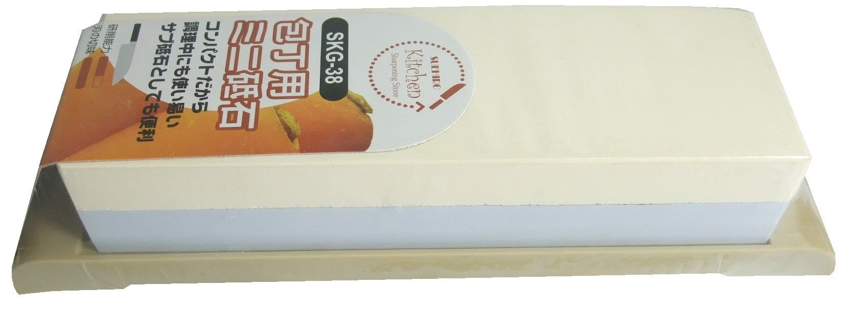 SUEHIRO Ceramic Mini Dual Whetstone 3000/1000 Grit - Professional Kitchen Knife Sharpener for Home Chefs | Perfect for Sharpening Japanese & Western Style Knives in Compact Kitchens