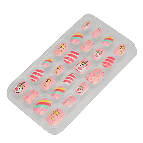 Cartoon Press On Nails for Girls - Home & Salon Use