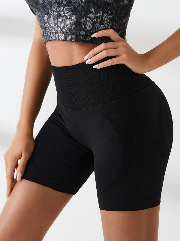 ZASUWA Women's High Waisted Scrunch Butt Lifting Gym Shorts - Spandex Workout Booty Shorts for Yoga, Running & Fitness