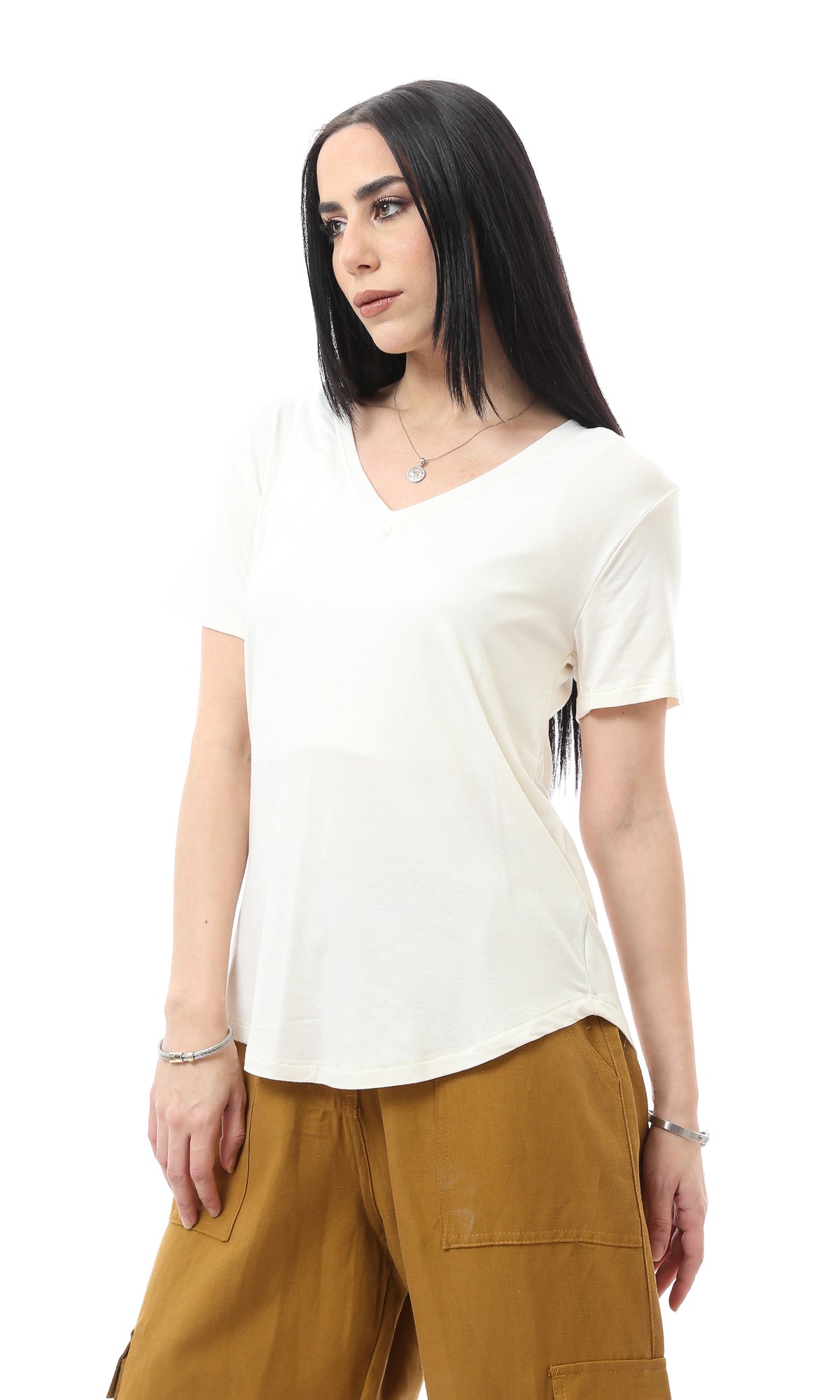 Women's Short Sleeve T-Shirt - Soft Cotton Casual Top for Everyday Wear - Perfect for Workouts, Running, Yoga & Lounge Wear