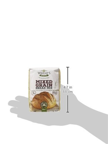 Wright's Mixed Grain Bread Mix (500g) - Healthy Whole Grain Bread Mix for Baking at Home - Perfect for Sandwiches, Toast & Breakfast