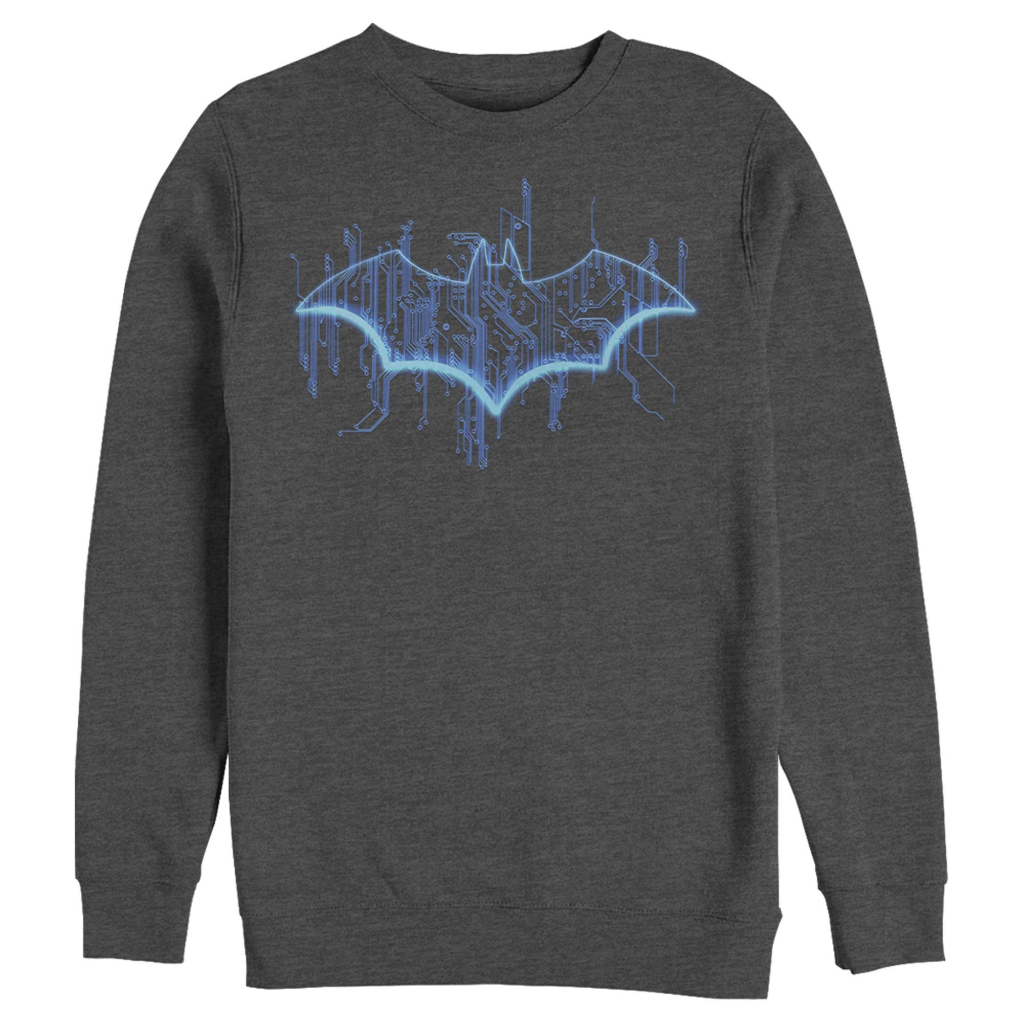 Batman Logo Sweatshirt for Men - Casual Superhero Style