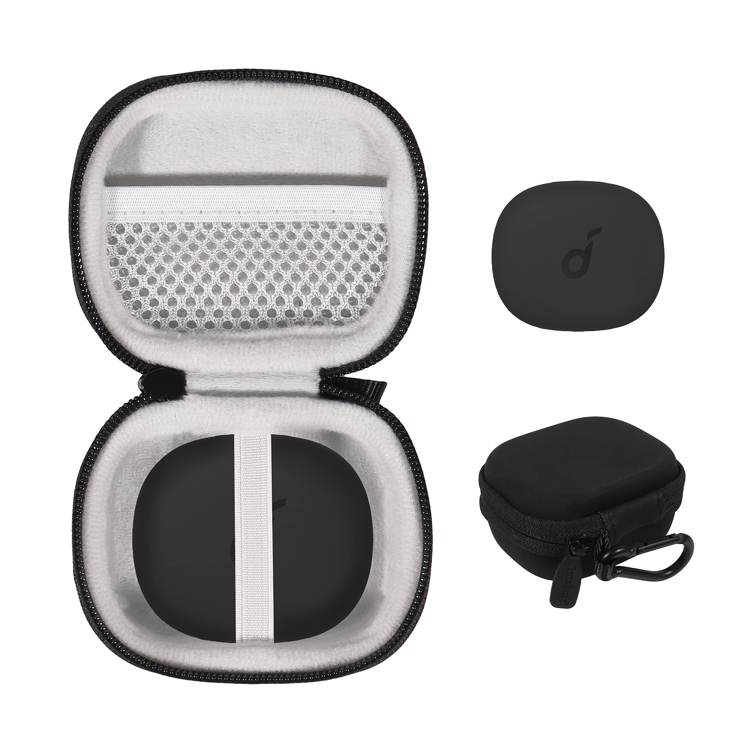 Anker Soundcore Life P3 Noise Cancelling Earbuds Case - Protective Cover for Wireless Bluetooth Earbuds (Black) | Perfect for Travel, Workout & Daily Use