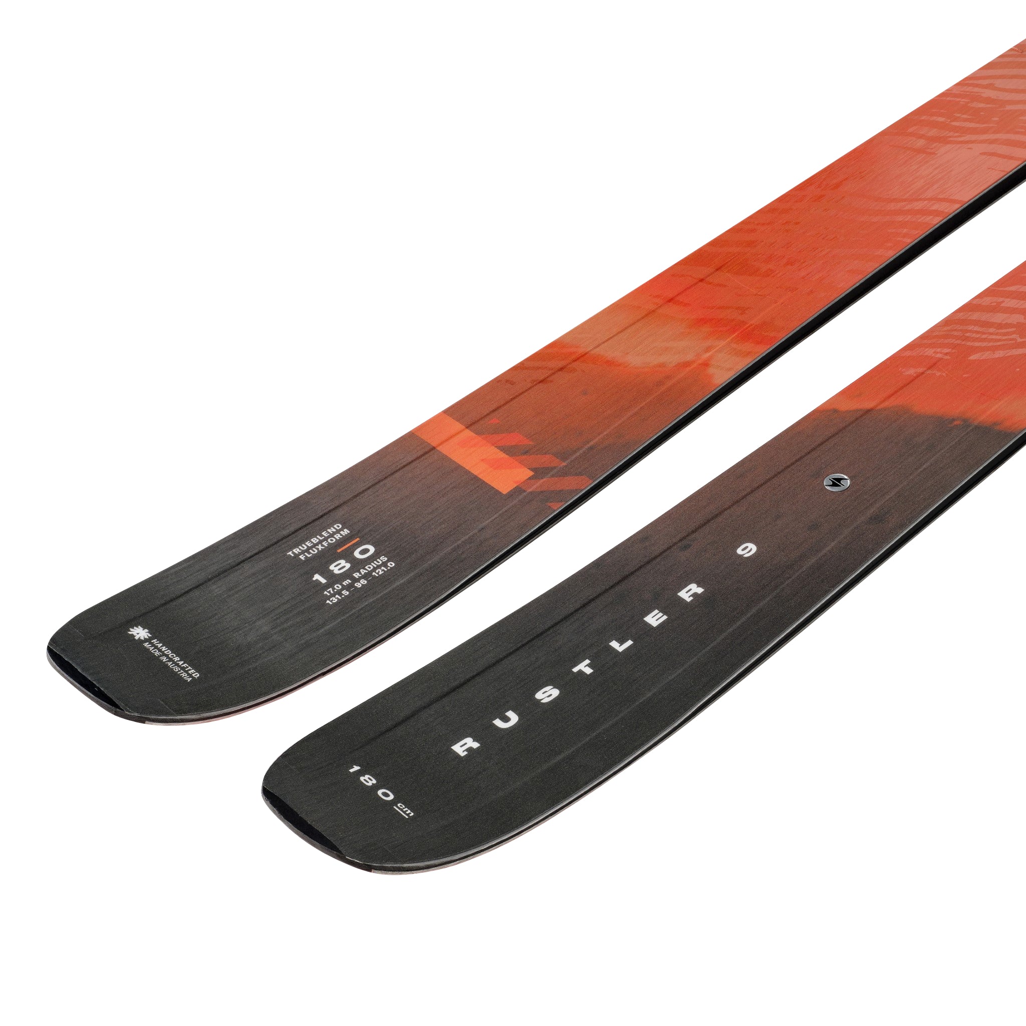 Blizzard Rustler 9 Skis 2025 - All-Mountain Skis for Men & Women | Powder & Groomed Terrain Performance | Perfect for Freeride & Backcountry Skiing