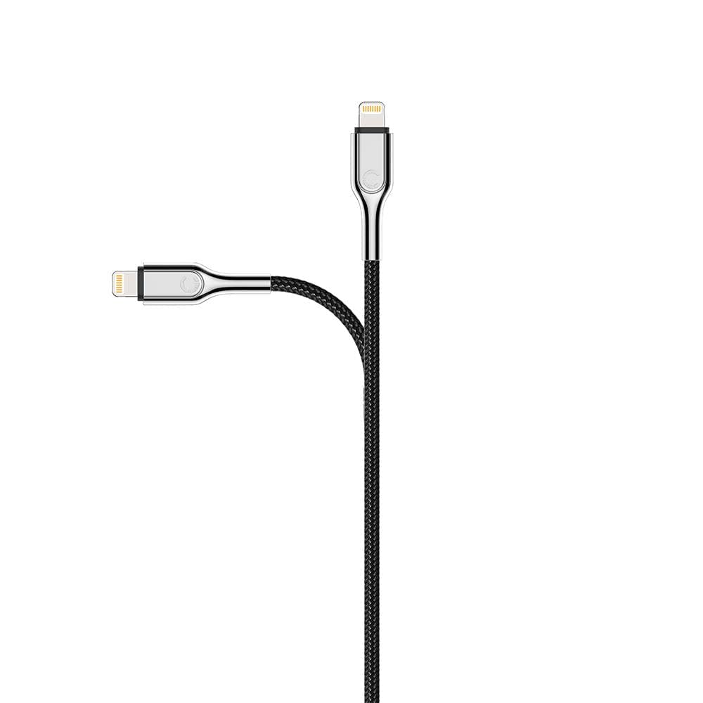 CYGNETT CY2671PCCAL 9ft Armored Lightning to USB Cable - Fast Charging & Sync for iPhone, iPad - Durable for Travel, Home, Office Use