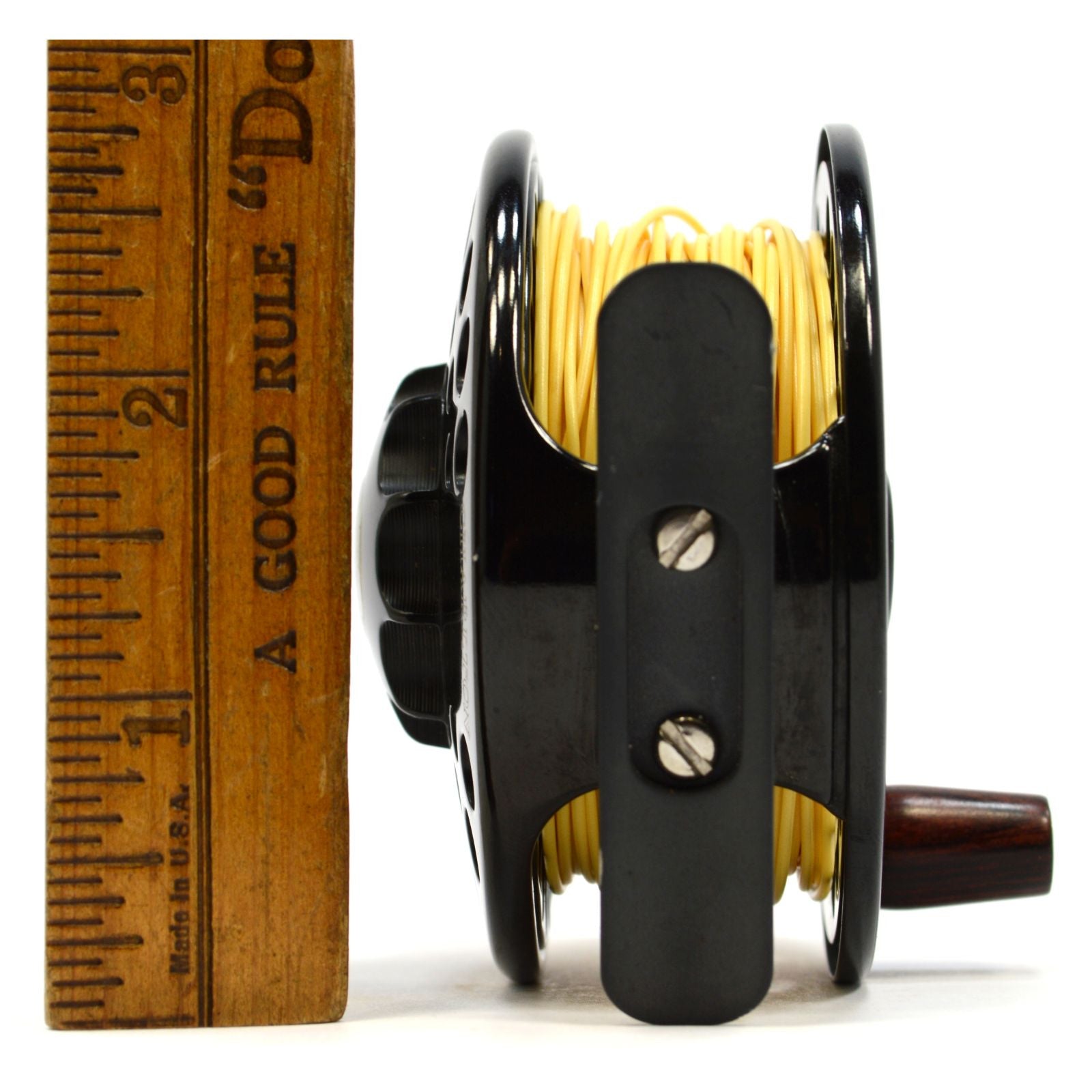 Pre-Owned CHARLTON CONFIGURABLE REEL & SPOOL Model 8350C 1/5 Right Hand with Pouch - Perfect for Fishing, Industrial Use & Outdoor Activities
