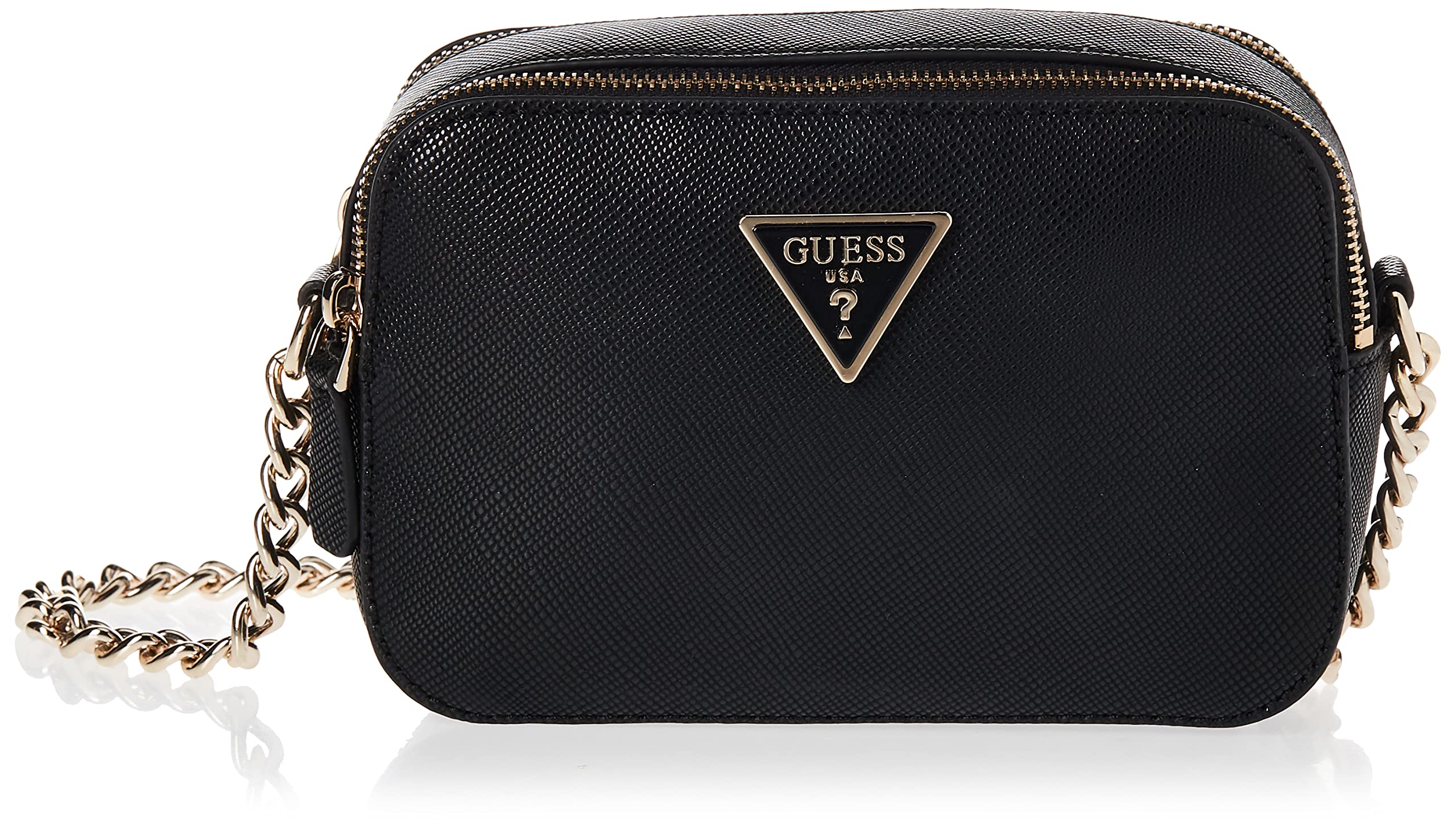 GUESS Noelle Crossbody Camera Bag for Women - Stylish Leather Purse with Adjustable Strap, Perfect for Travel, Daily Use & Photography Accessories