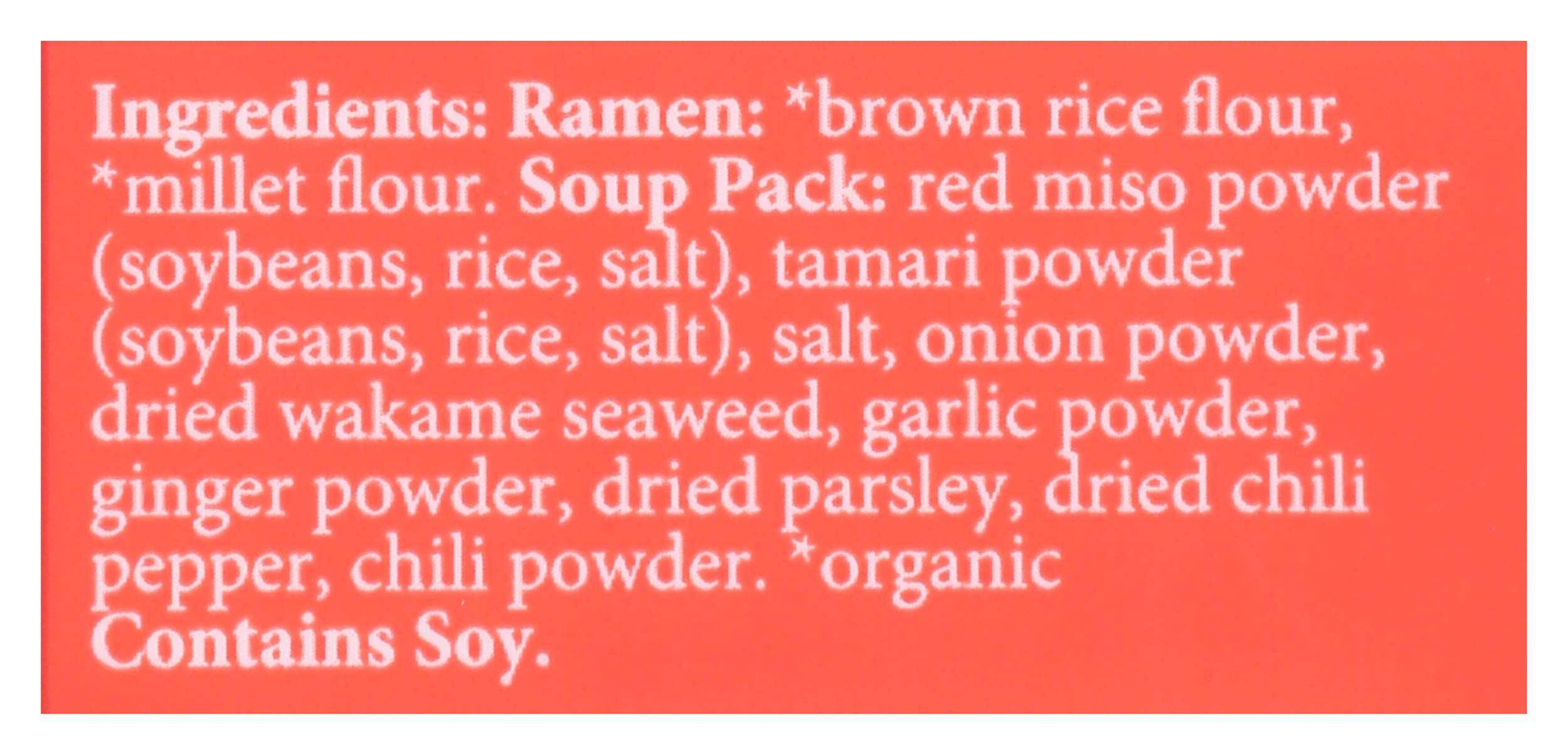 Organic Miso Ramen Soup Mix by Lotus Foods - Millet & Brown Rice Noodles, 2.8 oz | Vegan, Gluten-Free Instant Noodles for Quick Meals & Healthy Lunch