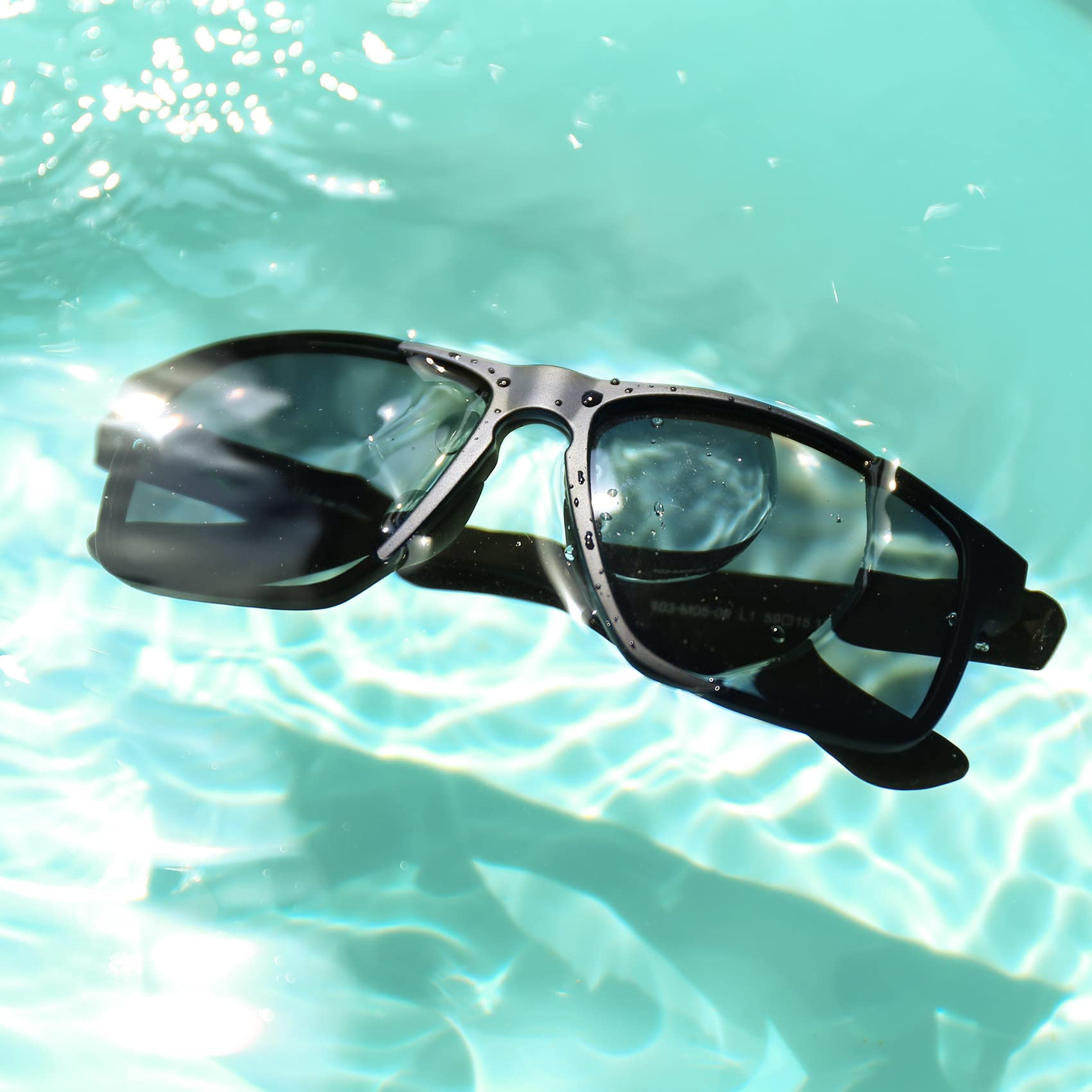 **Polarized Floating Sunglasses for Men & Women - UV Protection, Anti-Glare for Water Sports, Fishing, Boating & Outdoor Activities**