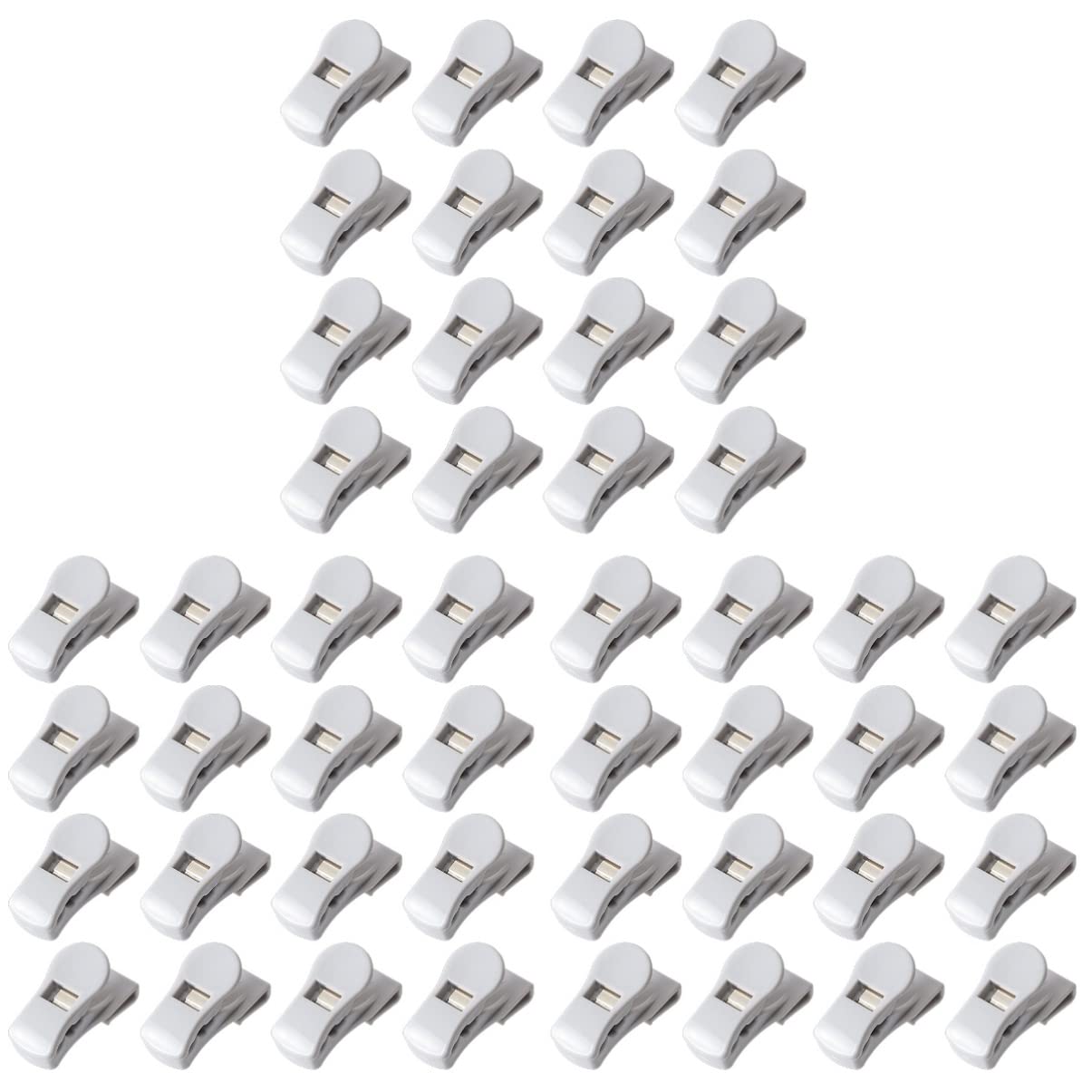 DOITOOL 48-Pack Clear Acrylic Fridge Drawer Dividers - Kitchen Organizer for Refrigerator Storage