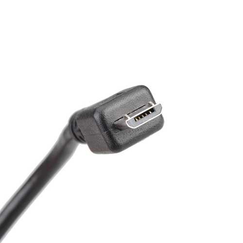 High-Speed Black Micro USB Cable for Tablet, PC, and Smartphone - Perfect for Charging & Data Transfer at Home, Office, or Travel