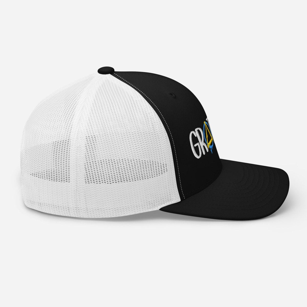 Grateful Trucker Hat - Adjustable Snapback Cap for Men & Women - Perfect for Outdoor Activities, Hiking, and Casual Wear
