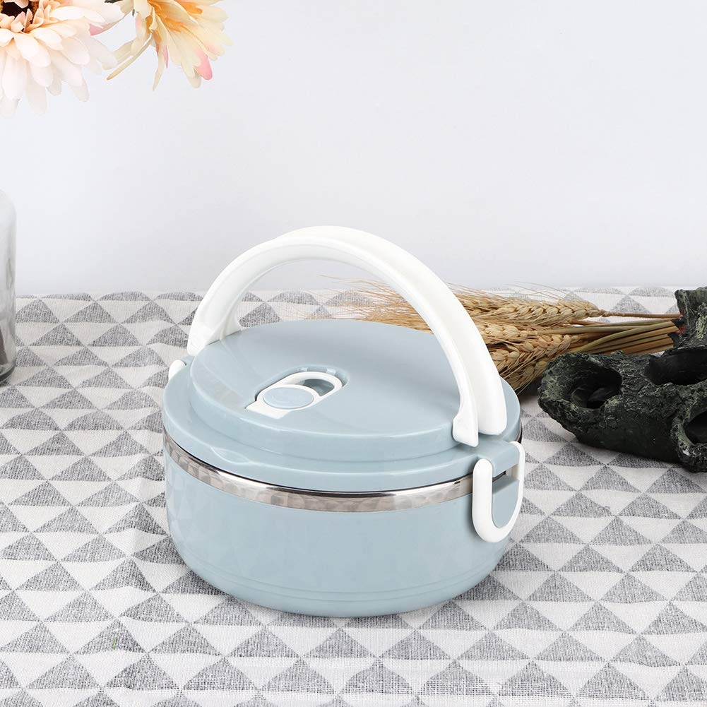 Insulated Lunch Box - Large Thermal Leakproof Food Storage Container for Home, Office, Camping & Travel | BPA-Free Single Layer Meal Prep Bag for Adults & Kids