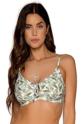 Women's Kauai Keyhole Bikini Top - Flattering Swimwear for Beach & Pool | Perfect for Summer Vacations, Tropical Getaways & Water Sports