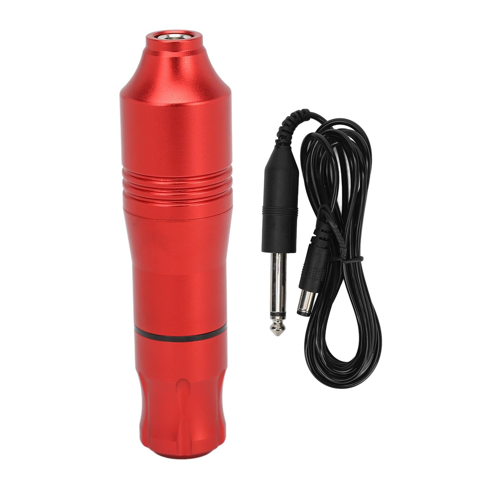 Professional Tattoo Machine Pen - Ergonomic Shader Tattoo Pen for Artists & Salons (Red) | Perfect for Lining, Shading & Detailed Tattoo Work