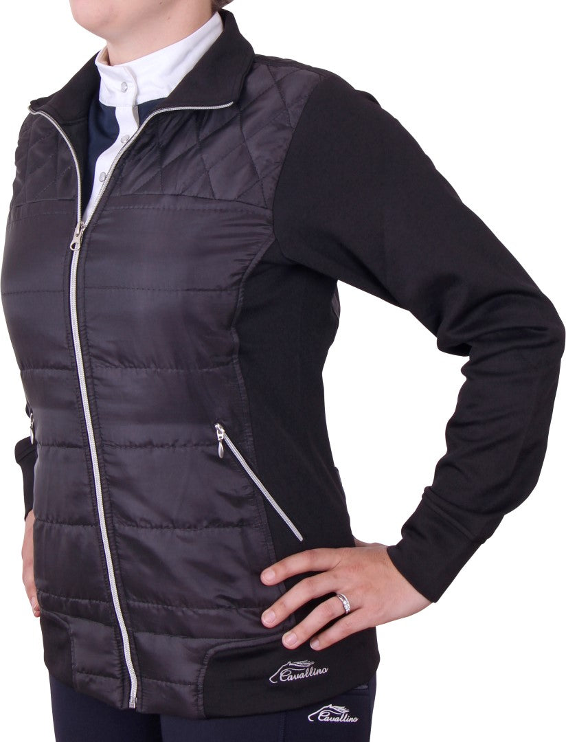 Cavallino Quilted Jacket for Women - Lightweight Puffer Coat with Stylish Diamond Stitch Design | Perfect for Fall, Winter & Outdoor Activities