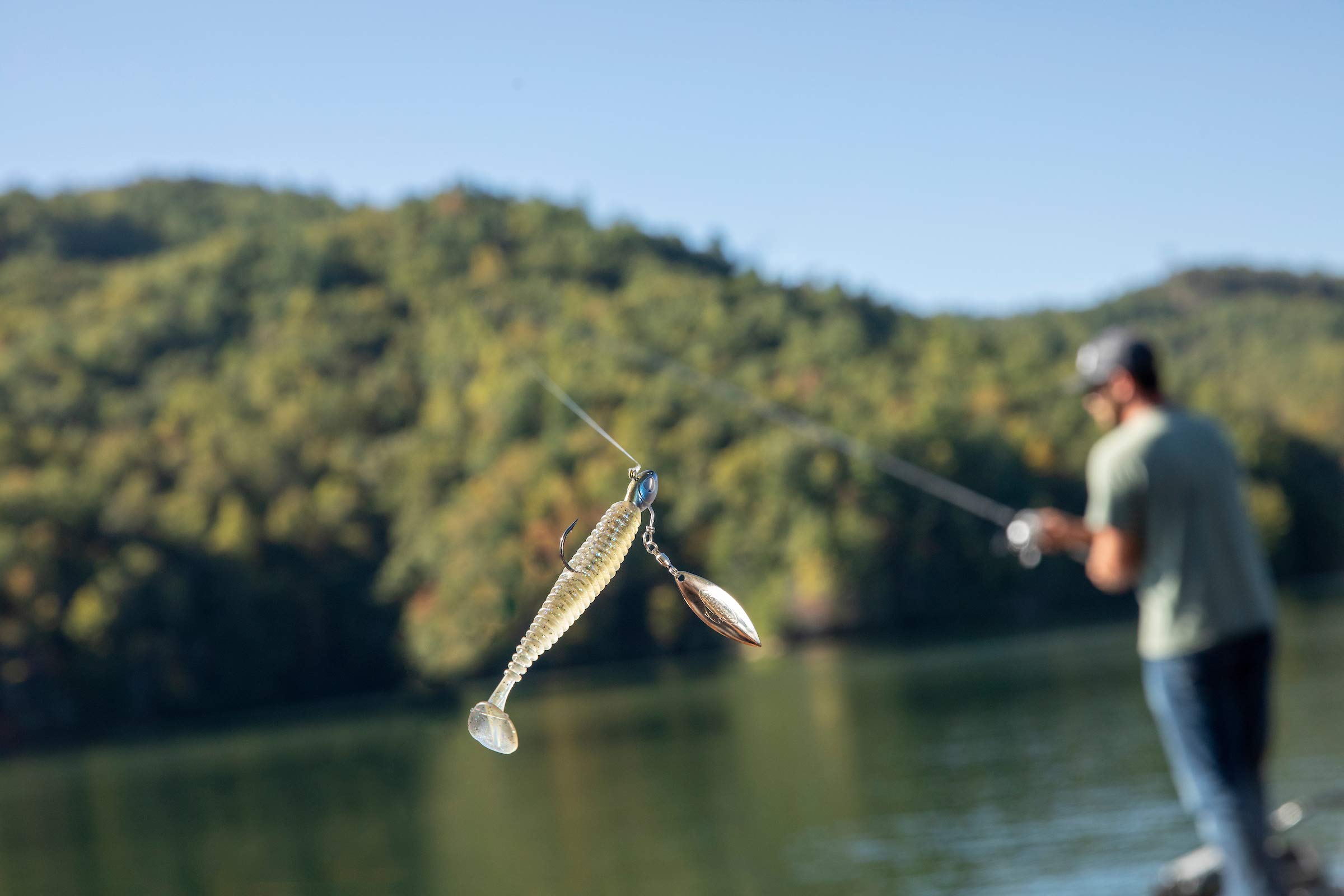 Berkley PowerBait Power Swimmer Fishing Lure - Realistic Swimbait for Bass, Trout & Walleye - Perfect for Freshwater & Saltwater Fishing, Casting & Trolling