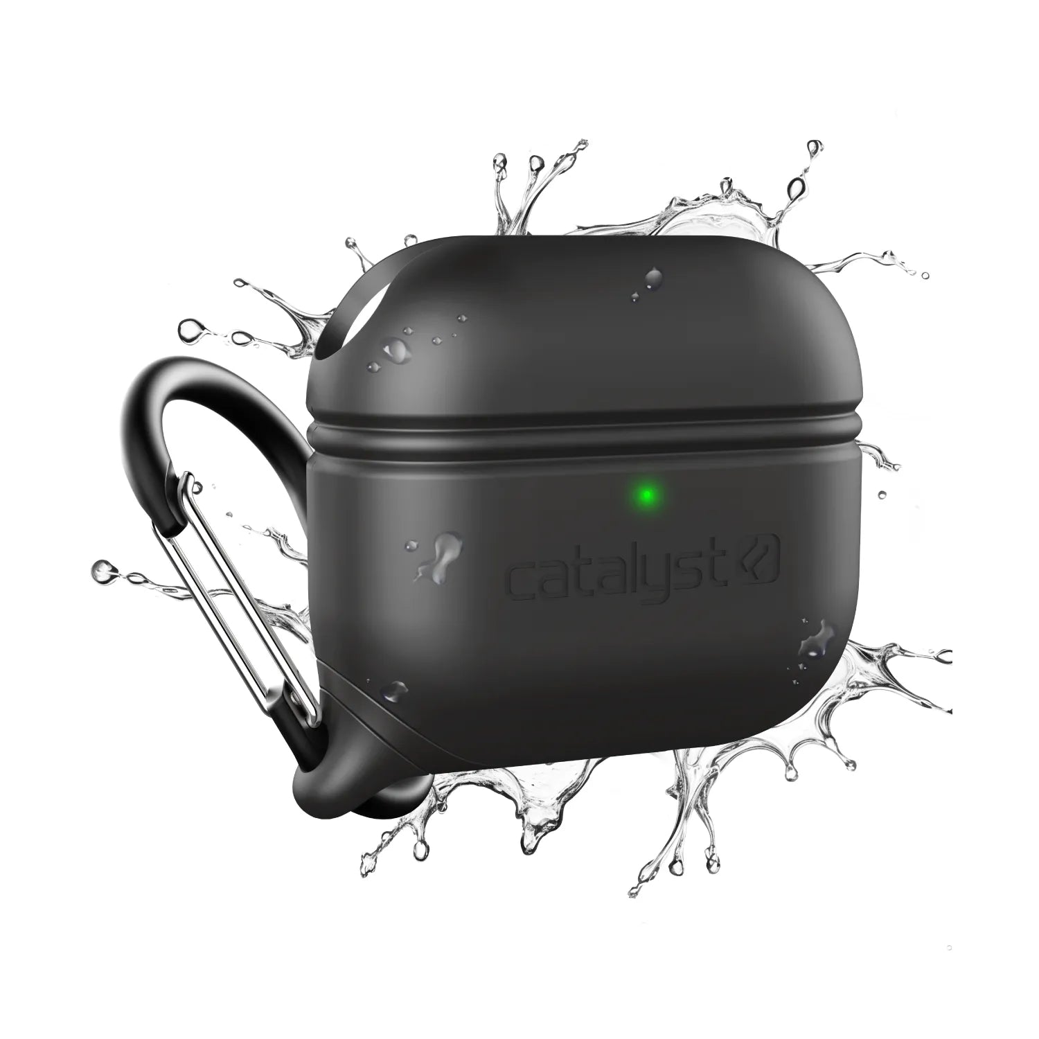 Apple AirPods 3rd Generation with Waterproof Case & Carabiner Clip - Wireless Earbuds for Running, Gym, Travel & Outdoor Activities