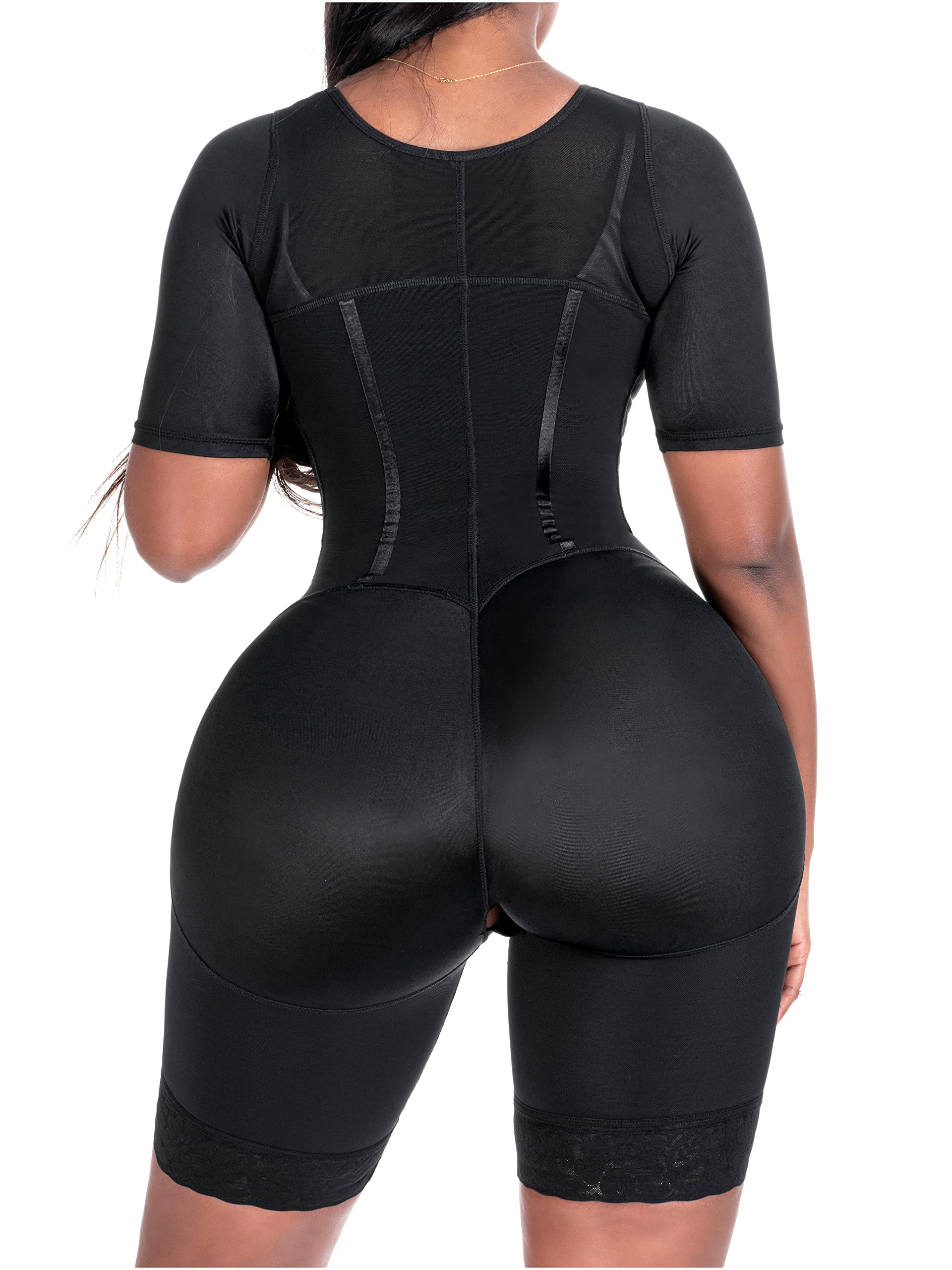938 Colombian Post-Surgery Fajas Shapewear for Women - BBL Recovery Mid-Thigh Compression Garment for Body Shaping & Waist Training | Perfect for Postpartum, Weight Loss & Special Occasions