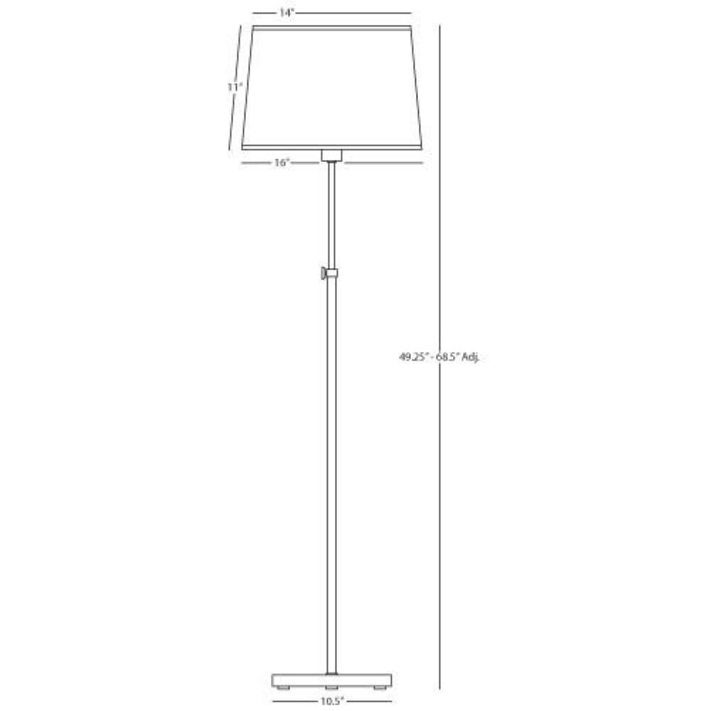 Elegant S463 Table Lamp with Oyster Linen Shade & Polished Nickel Finish - Perfect for Bedroom Nightstand, Living Room End Table, or Office Desk Lighting