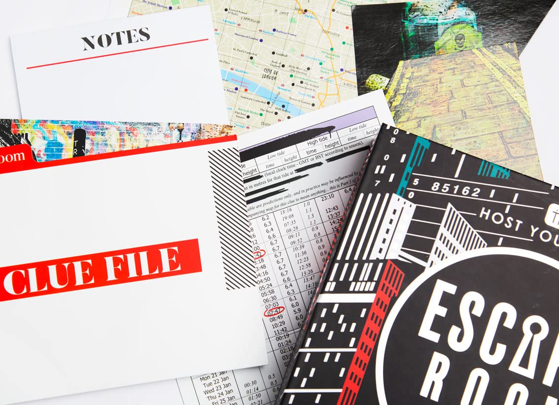 Talking Tables London Themed Escape Room Game for Adults & Teens | Interactive Home Party Game | Perfect for Birthday Parties & Game Nights | Fun After-Dinner Entertainment | Host Your Own Mystery Adventure (Host-Escape-LDN) | Great for Family Gatherings & Team Building Events