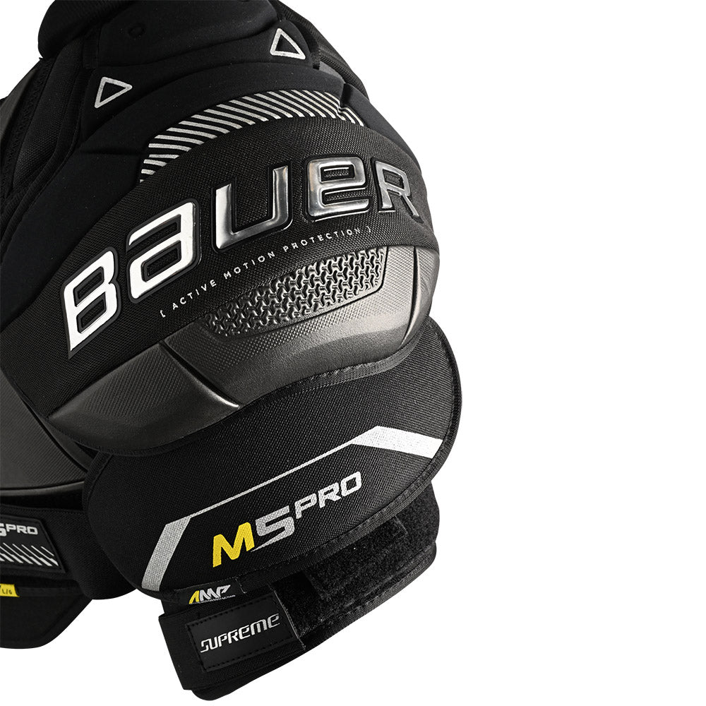 Bauer Supreme M5 Pro Intermediate Ice Hockey Shoulder Pads - Protective Gear for Youth & Adult Hockey Players - Perfect for Games, Practices & Training Sessions