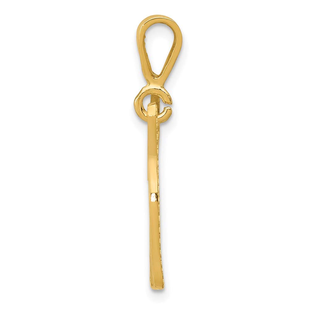 14k Yellow Gold Jack Russell Terrier Pendant - Perfect Gift for Dog Lovers
