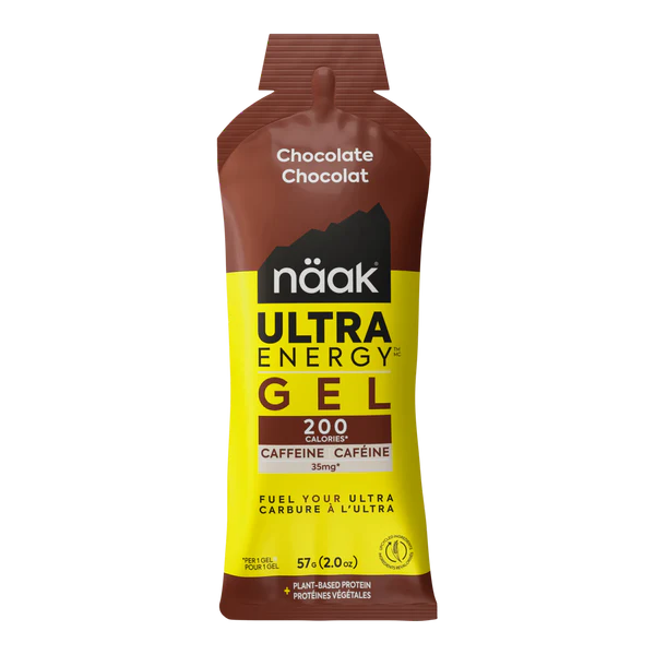 Naak Ultra Energy Gel - Natural Endurance Fuel for Runners & Athletes - Fast-Acting Energy Boost for Marathon, Cycling & Workouts