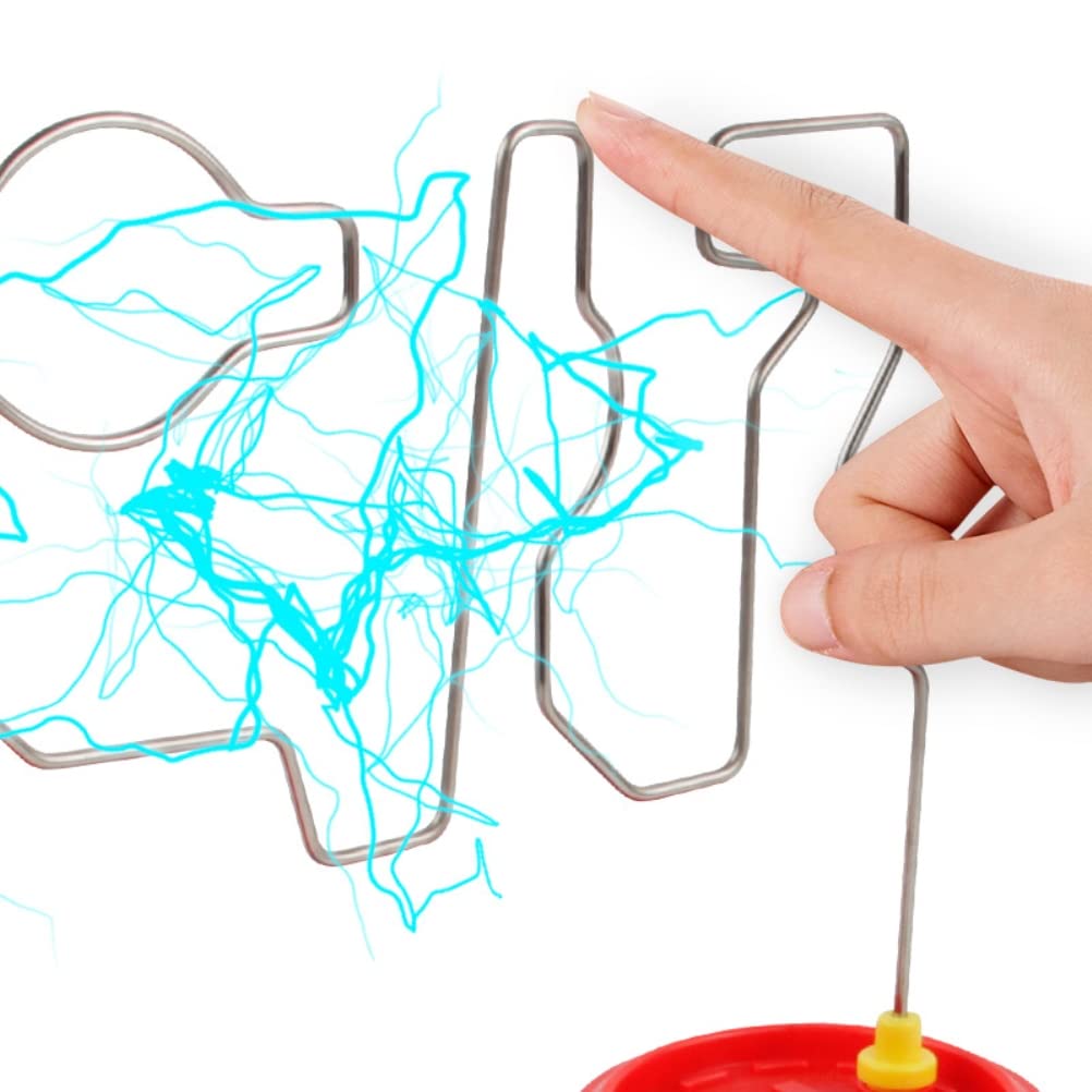 ARTOCT Electric Shock Maze Game - Fun & Challenging Wire Skill Toy for Kids & Adults - STEM Science Learning & Party Entertainment