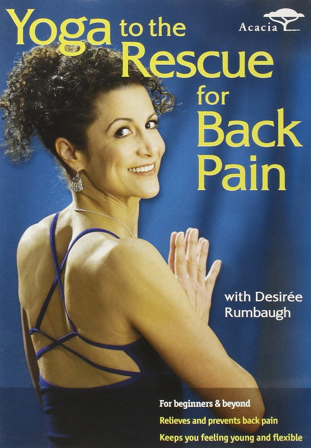 Yoga To The Rescue - Back Pain Relief DVD | Guided Yoga Exercises for Chronic Back Pain | Perfect for Home Workouts & Stress Relief