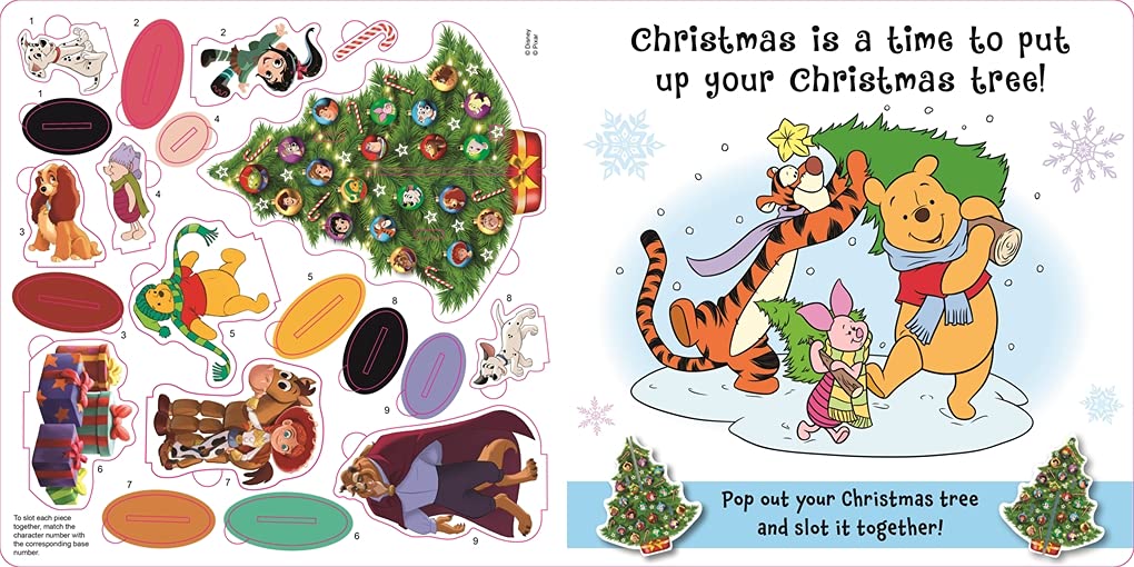 Disney Make & Play Christmas Craft Kit for Kids - DIY Holiday Ornaments & Decorations - Fun Family Activity for Christmas Tree Decorating & Festive Home Decor
