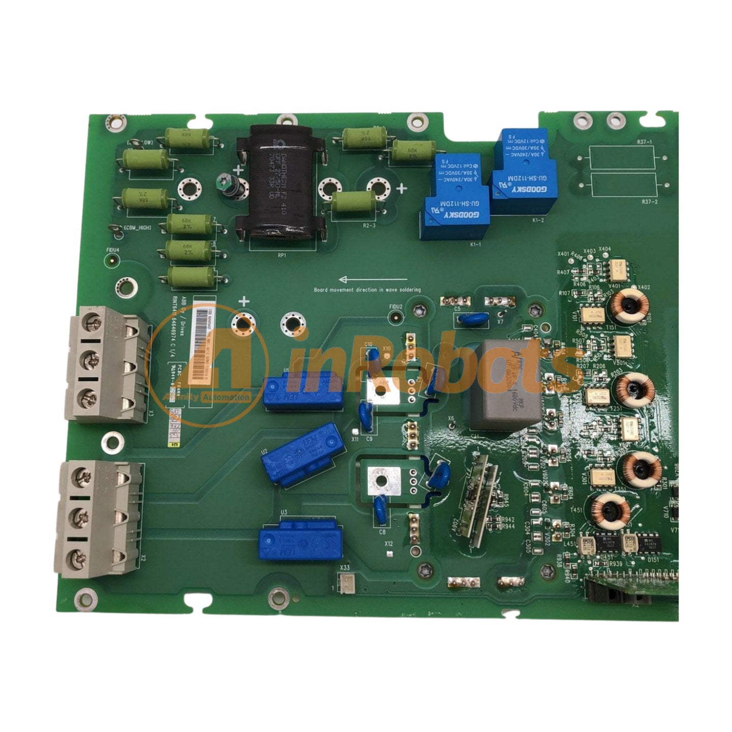 ABB RINT 6411C Interface Board - Replacement Control Module for Industrial Automation Systems | Perfect for PLCs, Robotics & Manufacturing Equipment