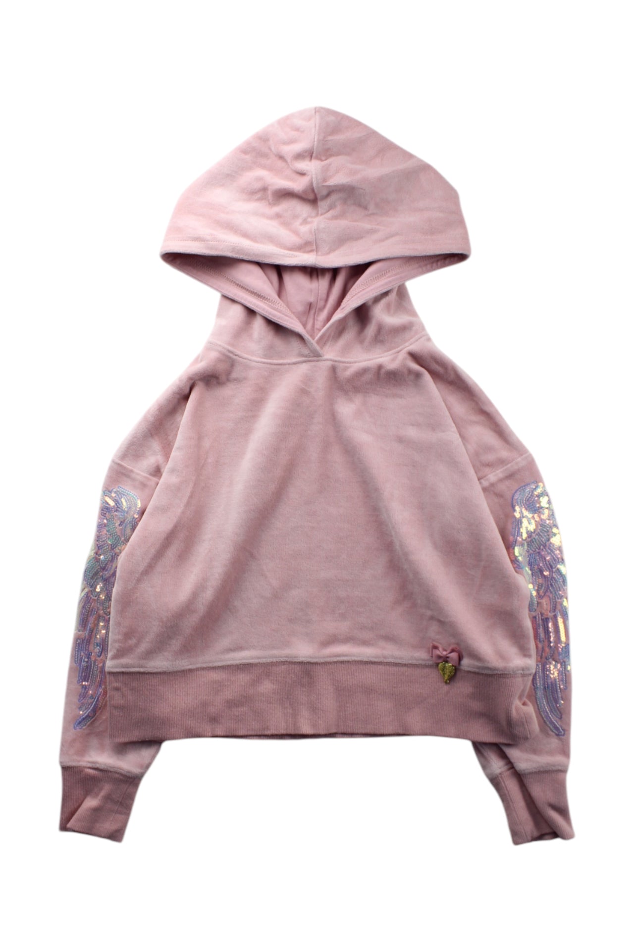 Angel's Face Hooded Sweatshirt for Girls Age 6-7 Years | Soft Cotton Pullover for School, Playdates & Outdoor Activities