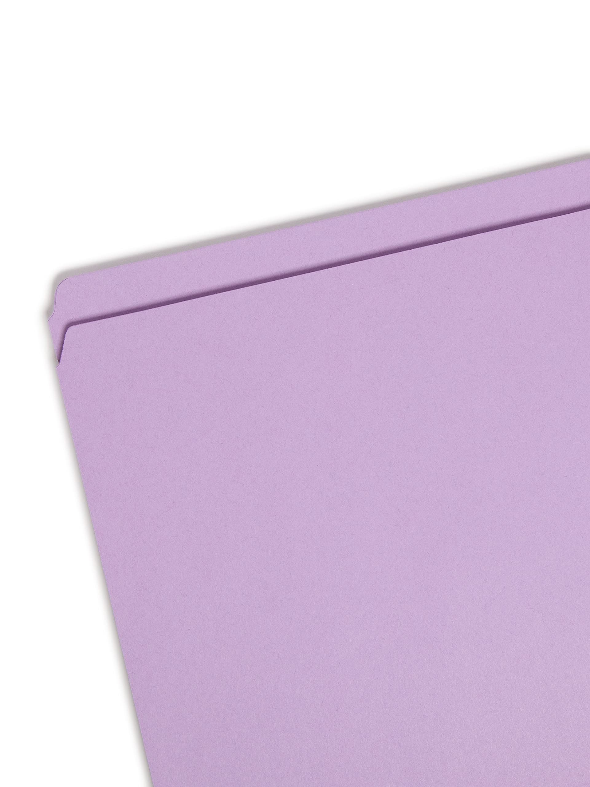 Smead Reinforced Straight-Cut Tab Legal Size File Folders - 100 per Box (17410) - Durable Office Organization for Documents, Contracts & Records | Perfect for Law Firms, Accounting & Business Filing Systems
