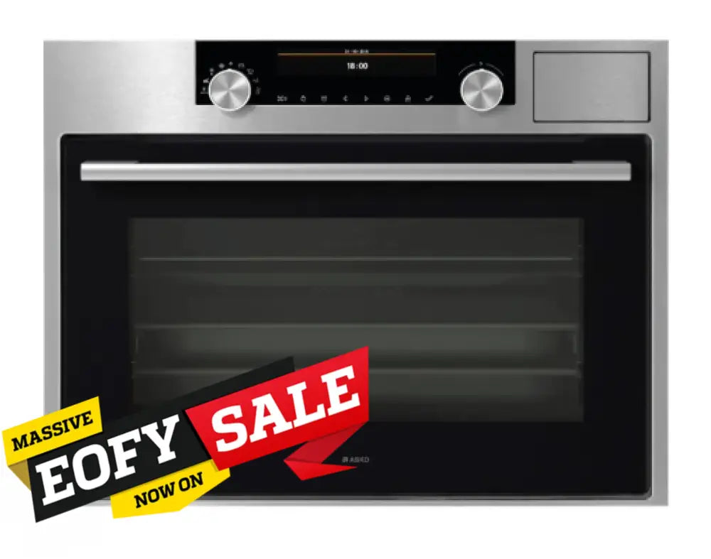 ASKO OCS8487S 45cm Stainless Steel Combi Steam Oven - Built-in Steam Cooking & Baking for Home Kitchens | Perfect for Baking, Roasting & Healthy Meal Prep