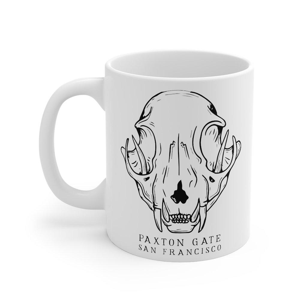 Ceramic Bobcat Mug - 12oz Handmade Coffee Cup with Cute Bobcat Design, Perfect for Hot & Cold Drinks - Ideal for Home, Office, Camping Gifts