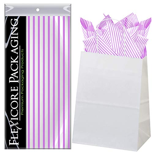Lilac Purple Pin Stripe