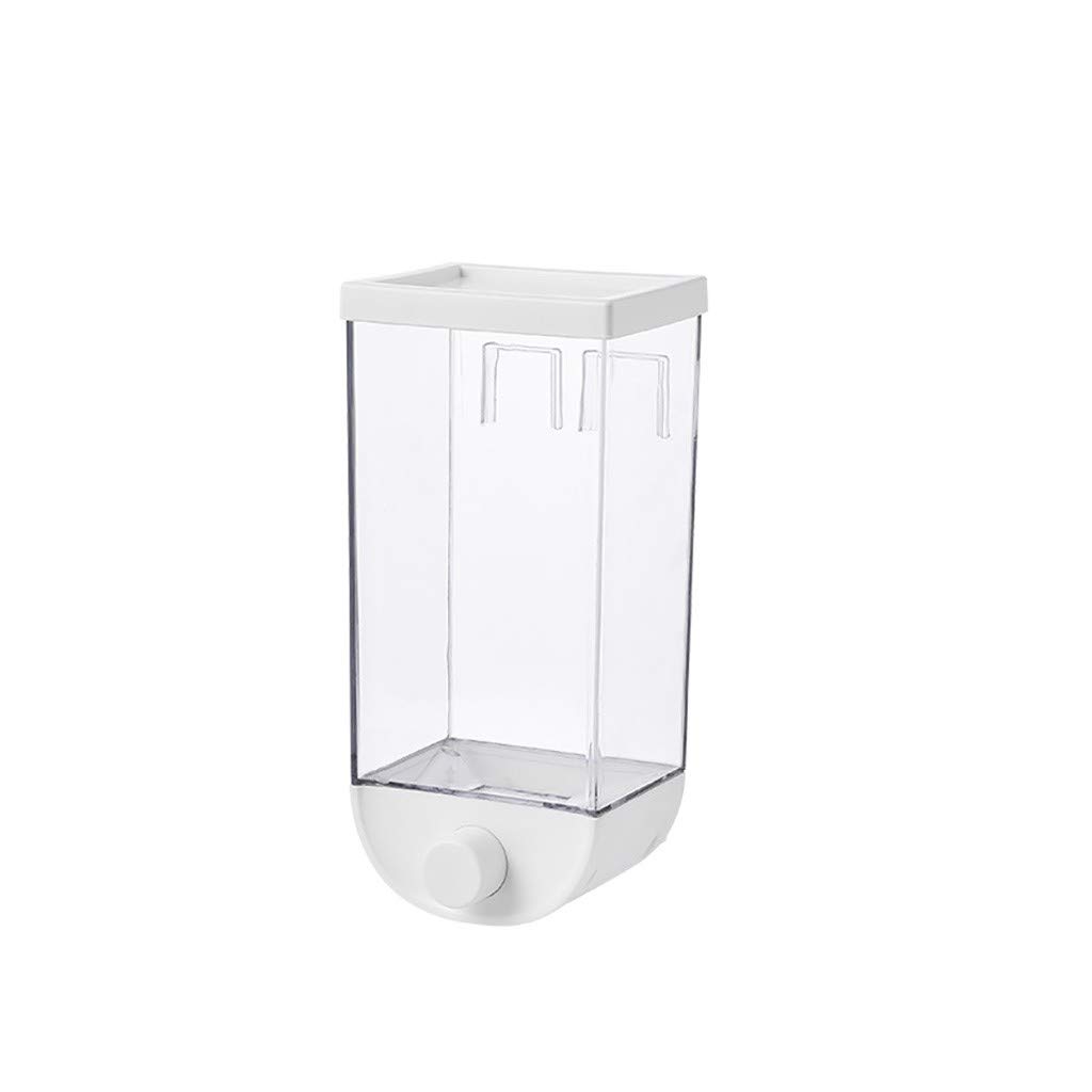 TONGHANG 1500ML Large Silicone Food Storage Bag - Wall-Mounted Cereal Dispenser for Kitchen, Pantry & Bar - Easy Press Design for Efficient Space Saving